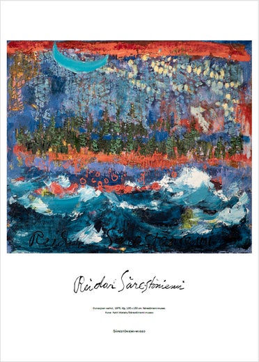 Ounasjoen aallot -juliste